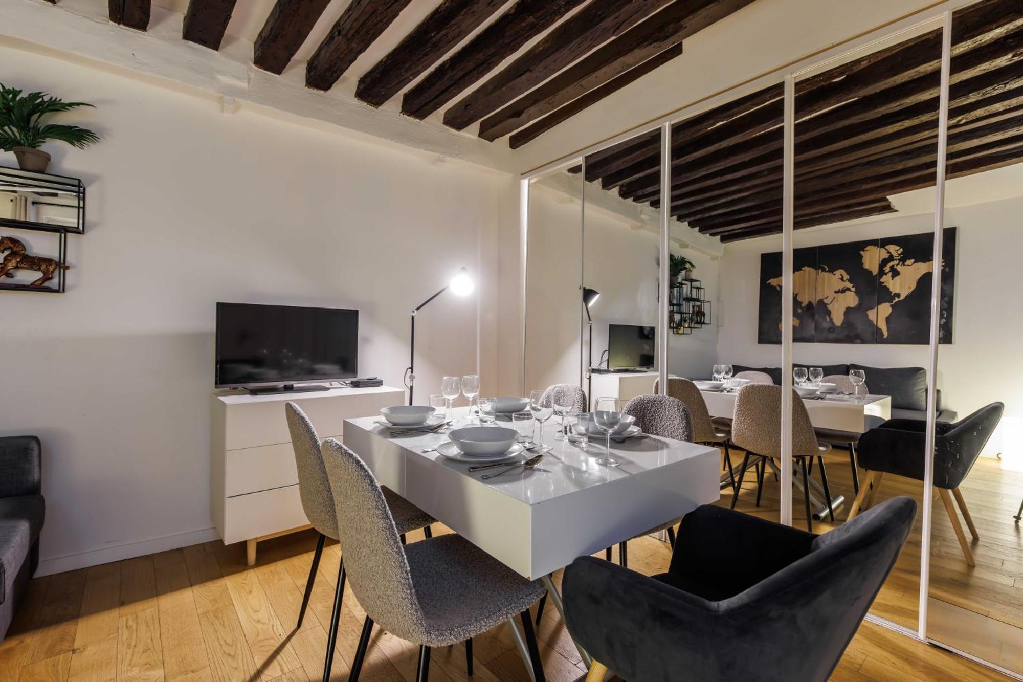 Amazing 1br For 4p - Chatelet Appartement *